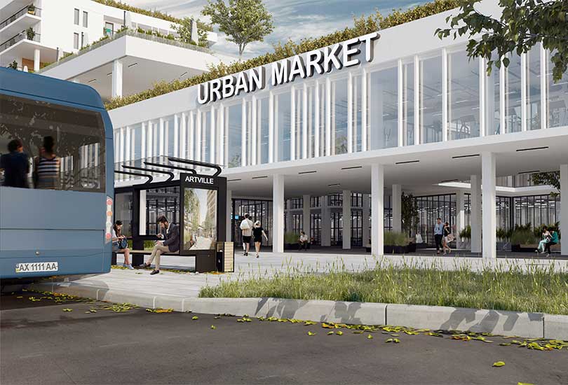 multifunctional complex Urban Market