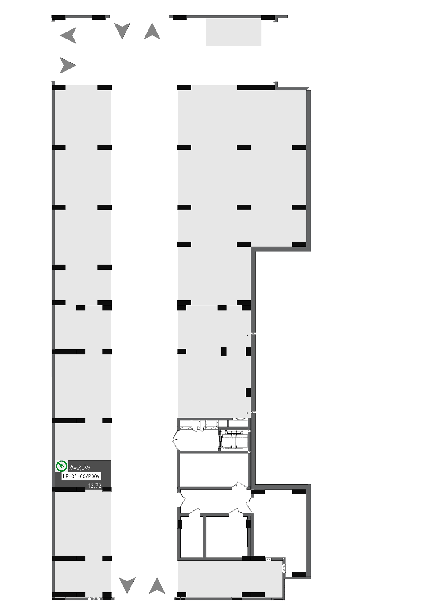 Planning Parking places area 12.72m2, 956f8974-87e1-11f0-bad4-00155d42e31d.