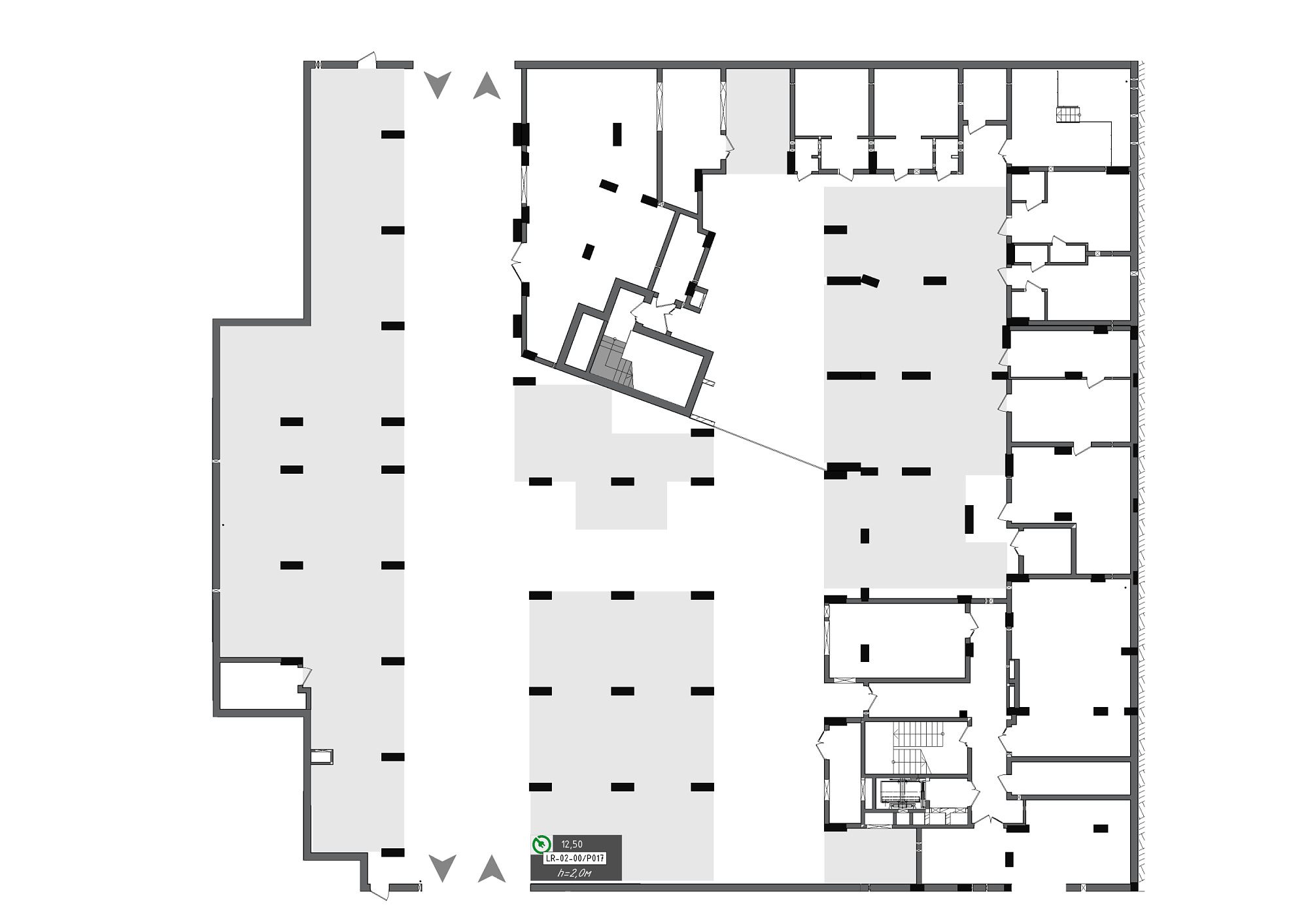 Planning Parking places area 12.5m2, 88f8c485-24b2-11ef-bac2-00155d42e31d.
