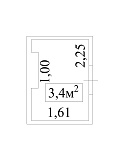 Планування Комора площею 3.4м2, a7feb1e9-9fa4-11e7-80f2-38d547017ea3.