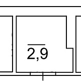 Планування Комора площею 2.9м2, 81b2e7a9-bb8f-11ea-ba98-00155d42e31d.