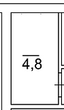 Planning Storeroom area 4.8m2, 81b2e7ac-bb8f-11ea-ba98-00155d42e31d.