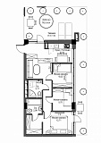Планування 3-к квартира площею 62.82м2, UM-003-10/0101.
