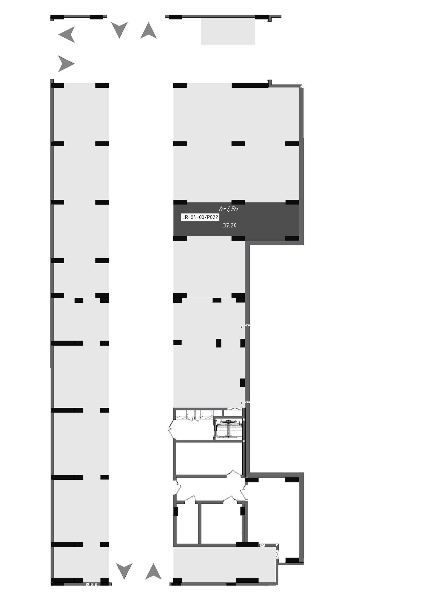Планировка Парковка площей 37.2м2, 956f8986-87e1-11f0-bad4-00155d42e31d.
