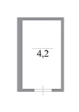 Планування Комора площею 4.2м2, c928dd8f-a1e0-11e7-80f2-38d547017ea3.
