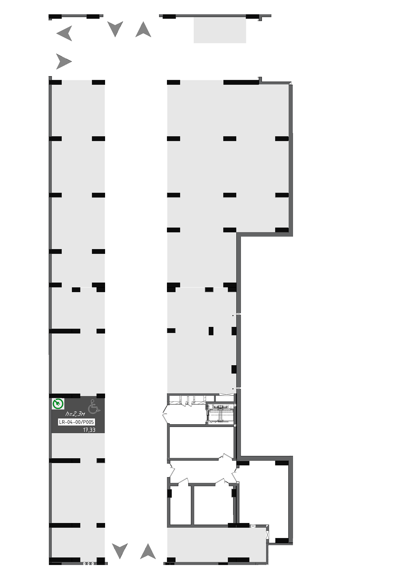 Планировка Парковка площей 17.33м2, 956f8975-87e1-11f0-bad4-00155d42e31d.