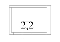 Планування Комора площею 2.2м2, 31eee917-043a-11e9-811e-38d547017ea3.