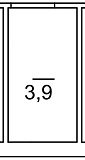 Планування Комора площею 3.9м2, 228916cf-fed5-11e8-811e-38d547017ea3.