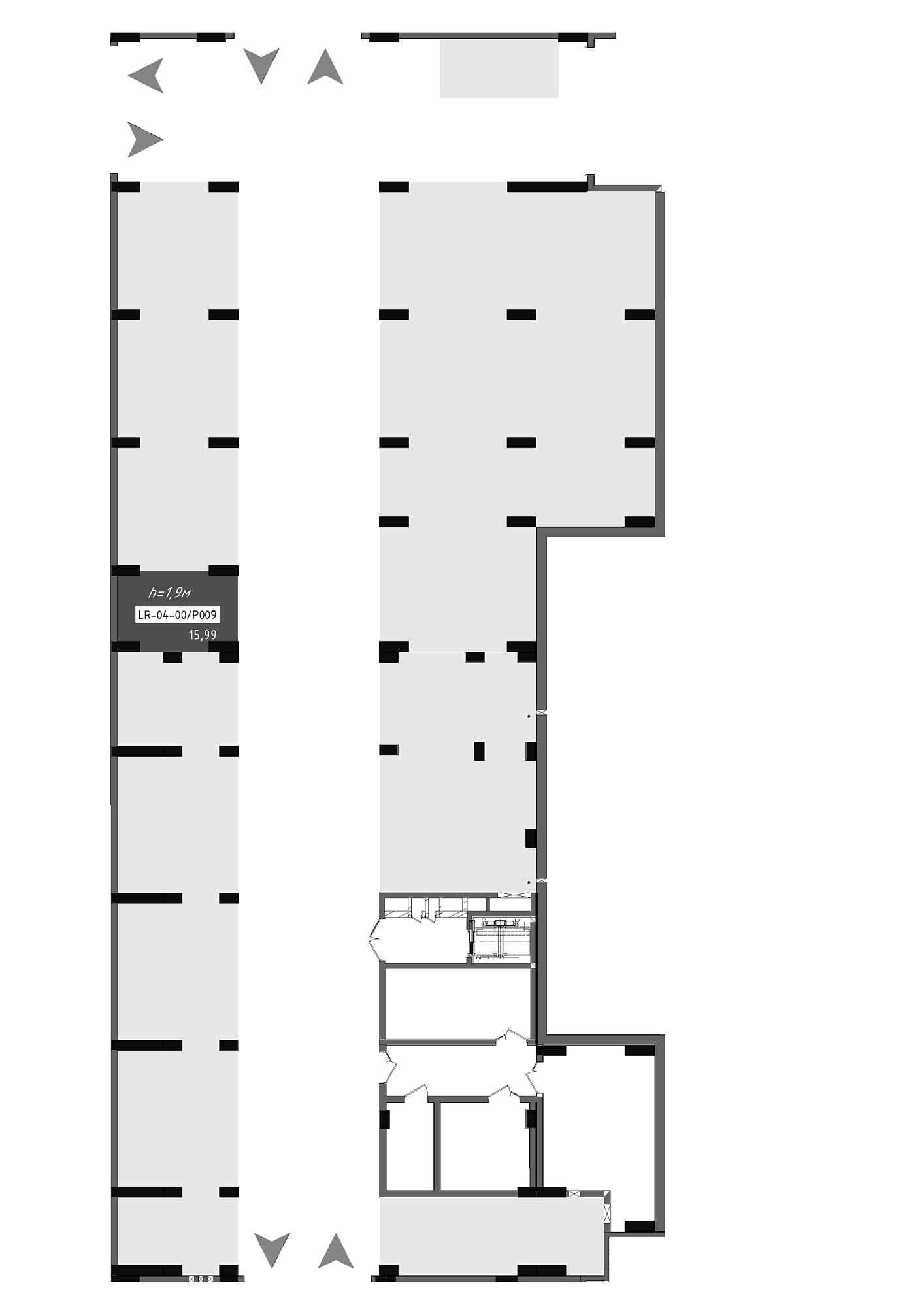 Планировка Парковка площей 15.99м2, 956f8979-87e1-11f0-bad4-00155d42e31d.