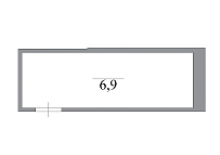 Planning Storeroom area 6.9m2, c928ddc2-a1e0-11e7-80f2-38d547017ea3.