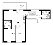 Планування 2-к квартира площею 58.78м2, 833ac7c7-42b6-11f0-bad1-00155d42e31d.