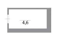 Planning Storeroom area 4.6m2, c928ddc5-a1e0-11e7-80f2-38d547017ea3.