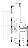 Planning 2-rm flats area 68.19m2, LR-005-06/0038.