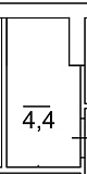 Планування Комора площею 4.4м2, 81b2e79e-bb8f-11ea-ba98-00155d42e31d.